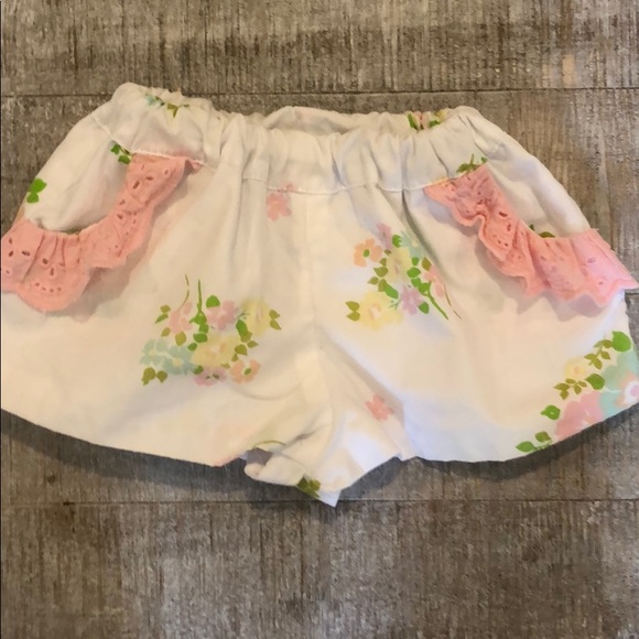 The Beaufort Bonnet Company Other - 0-6 month The Beaufort Bonnet Floral Shorts